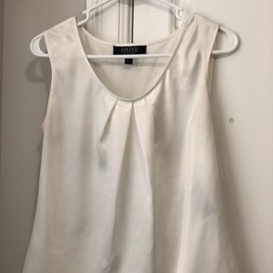 Short sleeve cream colored women’s blouse